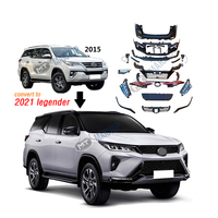 Maictop – accessoires de voiture, kit de carrosserie pour fortuner 2015-2020, mise à niveau du kit de carrosserie au style legend lexus lambo