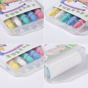 Ensemble de Craies Colorées Lavables et Portables de Haute Qualité pour Tableaux Noirs Scolaires Sans Poussière pour Étudiants - Product Image 2