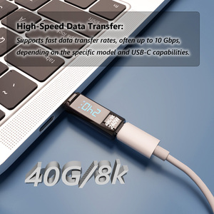 240W 8K 40g 60Hz usb4 4.0 thương hiệu Điều kiện Mới OTG USB Flash Drive Loại C Adapter & kết nối hiển thị điện USB PD sạc - Product Image 4