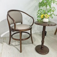 Chaises de salle à manger nordiques modernes et minimalistes avec dossier rembourré confortable pour la maison, les restaurants, les hôtels et le bureau à domicile