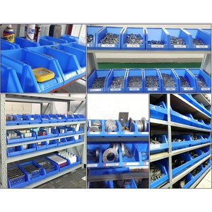 Thùng nhựa xếp chồng được, mở phía trước, dùng để đựng đồ nhỏ, công nghệ ép phun, dùng cho kho hàng - Product Image 4