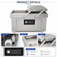 Table à double chambre Vp 800 Dz 500 600 Dz-500 Dz-510 Dz 400 380v Machine à sceller sous vide pour aliments