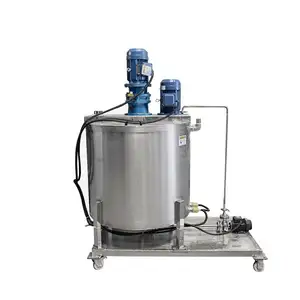 steel body heated with agitator and for cosmetics liquid soap mixer heating chemical stirred mixing tank reactor