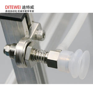 Accesorios para Brazos Robóticos, Base de Ventosa con Componentes Neumáticos, Válvula Solenoide, Herrajes - Product Image 1