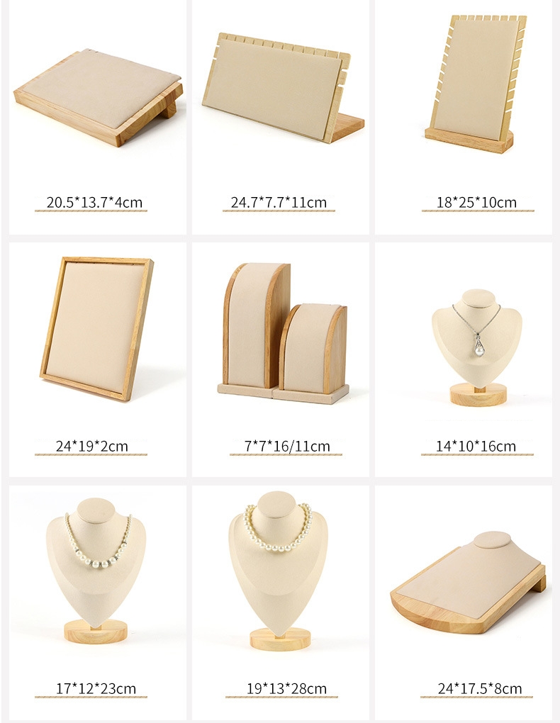 jewellery accessories wooden stand for shop