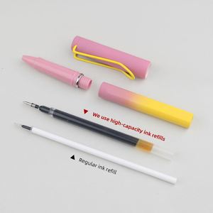 Bolígrafo de Gel de Plástico de Gran Capacidad de 0.5 mm, Tinta Azul y Negra, Bolígrafo Promocional para Firmas con Logotipo Personalizado - Product Image 4