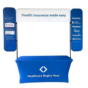 Promotion Display Accessories Set Table Cloth Top-Up Feather Flag <b>Banner</b> - Product Image 4