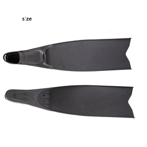 Equipo de buzo profesional, bolsillos modulares de goma para pies, aletas largas, hoja de PP, equipo de pesca submarina para apnea, buceo Frogman - Product Image 1