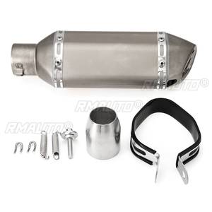 Pot d'échappement universel modifié pour moto 310mm 38-51mm, silencieux Ak pour scooter, pit bike, dirt bike, compatible Honda CBR250 CB400 YZF FZ400 Z750 - Product Image 2