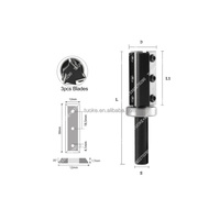 TUOKE CNC routeur outil de travail du bois fraise à surfacer lame d'insertion pour rabot à bois coupe fraise