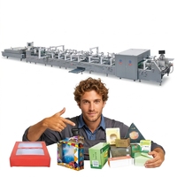 Machine plieuse-colleuse automatique électrique JY1100 pour petites séries, multiples variétés, haute conformité, livraison rapide