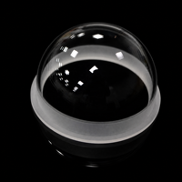 Dôme en verre personnalisé, lentille en verre optique hémisphérique BK7/K9/silice fondue JGS1, couvercle en dôme pour la protection des appareils photo et des instruments
