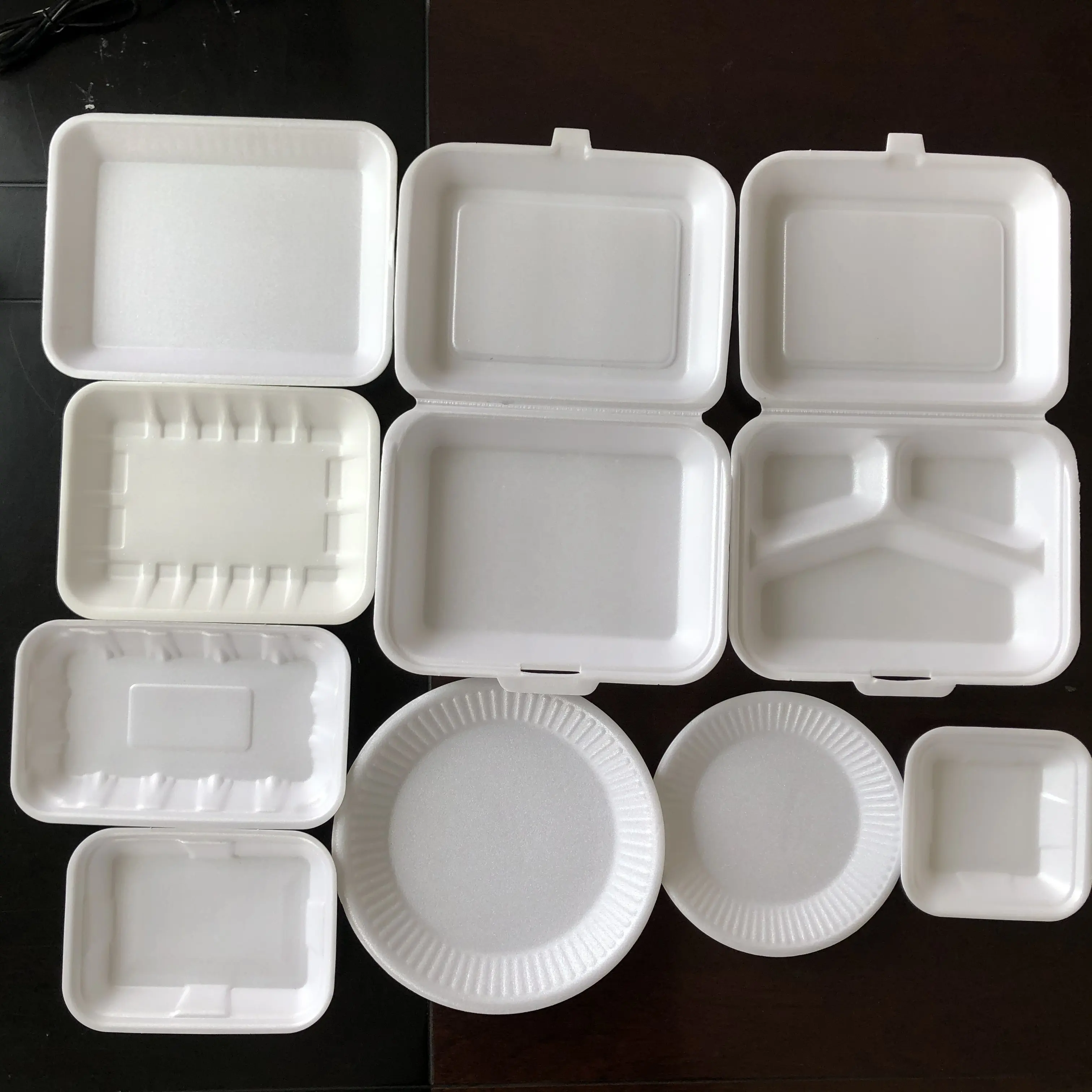 PS bọt Hộp Tấm máy/tự động Polystyrene xốp trắng dùng một lần thực phẩm container món ăn khay máy làm