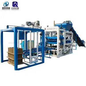 Shandong Kaidong sıcak satış yüksek üretim kapasitesi tam otomatik hidrolik içi boş blok tuğla yapma makineleri fiyat