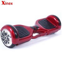 Ucuz fiyat popüler 6.5 inç katı lastik kendini dengeleme Hoverboard açık mavi diş kolu ile