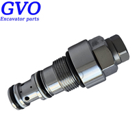 Valvola di sicurezza GVO 723-40-56800, valvola di scarico, valvola limitatrice di pressione per escavatori PC300-7, PC300-8, PC350-7, PC350-8, PC390-8 - Ricambi