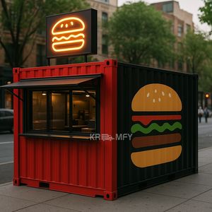 Kiosque de vente rapide de haute qualité pour la livraison de repas, bar conteneur, restaurant - Product Image 6