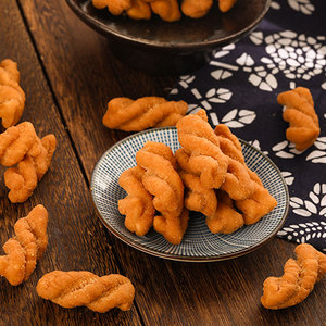 Tiras de Arroz Glutinoso Frescas Sin Azúcar al por Mayor, Galletas Tradicionales Chinas Retorcidas, Bolsa de Galletas Marca Fengmai, HALAL - Product Image 3