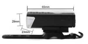 Compact Portable Mountain Bike Tail <b>Light</b> LED Rear Safety Lamp with Rechargeable <b>Battery</b> ABS Material for Night Riding Clip on - Product Image 1