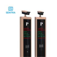 Sentra SP02 Hırsızlık Önleyici Trafik Park Bariyer Sistemi Plaka Tanıma Paslanmaz Çelik Konstrüksiyon Akıllı Telefon Kodlu