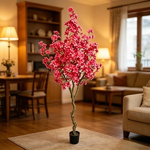 High Quality Real Touch <b>Artificial</b> Silk Bougainvillea <b>Trees</b> Durable <b>Indoor</b> Desktop Plants - Product Image 5