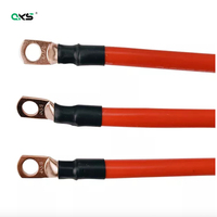 Connecteur de borne 8 AWG, bornes à anneau, en laiton/cuivre étamé, cosses à sertir, pour câble de soudage, œillet en cuivre nu, électrique