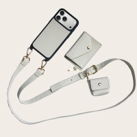 Étui de téléphone en cuir de haute qualité, nouveau produit 2025, étui de téléphone portable en cuir premium avec portefeuille pour iPhone 17