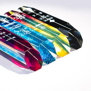 Trofeo de cristal creativo de nuevo estilo al por mayor, Premio de la reunión anual de la empresa, recuerdo, trofeo de cristal personalizado - Product Image 3