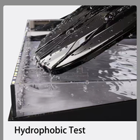Machine hydrophobe d'essai d'affichage de représentation de produit hydrofuge de film de TPU PPF avec le pare-brise