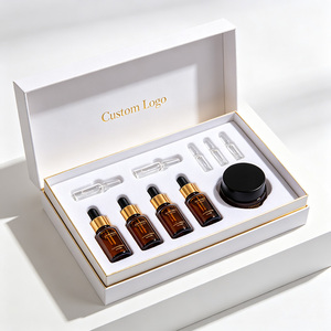 Boîte en papier de luxe personnalisée pour cosmétiques avec dorure à chaud pour produits de soin de la peau, huiles essentielles, flacons, emballage de bouteilles avec insert en EVA - Product Image 3
