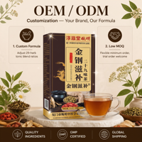 Thé aux herbes nourrissant en acier doré pour hommes, 29 saveurs de thé chinois pour la santé par l'Institut TCM, 150g pour l'énergie et la vitalité