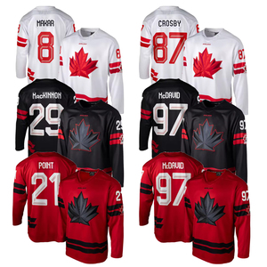 Maillot de Hockey sur Glace de l'Équipe Nationale du Canada 2026 – Tenues Personnalisées Brodées avec Logos pour les Jeux Olympiques - Product Image 1