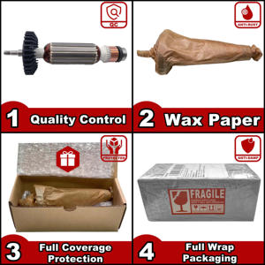 Rotor d'armature AC220V-240V de remplacement pour routeur <span class=keywords><strong>Hitachi</strong></span> TR12 - Product Image 3