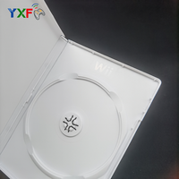 Boîte de remplacement pour CD DVD pour Wii Boîte de rangement pour jeux à disque unique