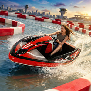 JINCHUANG Shark DH-02 50 km/h Kart Board Surfing Haute Performance <span class=keywords><strong>Jet</strong></span> d'Eau Commercial Ternaire Lithium Karting Électrique Bateau - Product Image 1