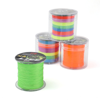 Ligne de pêche tressée PE 4X avec revêtement lisse pour lancer longue distance et surfcasting, 300m, résistante à l'abrasion, douce