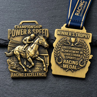 Médaille de sport personnalisée Sojagy avec logo 3D en émail souple, rotative, en métal doré, argenté ou bronze, pour enfants et jeunes, course à pied, marathon