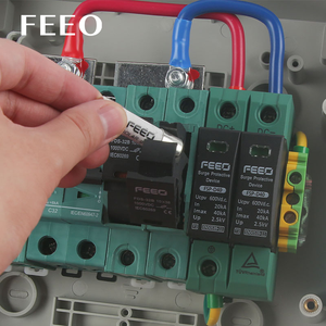 FEEO Geldkassette mit Zahlens chloss DC <span class=keywords><strong>PV</strong></span> 1000V Solar <span class=keywords><strong>Combiner</strong></span> <span class=keywords><strong>Box</strong></span> - Product Image 3