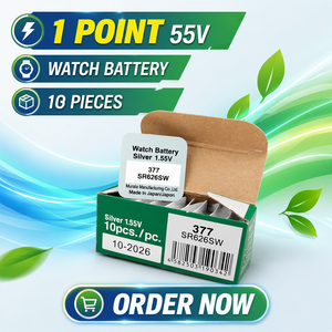นาฬิกาแบตเตอรี่ <span class=keywords><strong>SR621SW</strong></span> 1.55V <span class=keywords><strong>SR626SW</strong></span> SR521SW SR416SW สำหรับ SR927SW - Product Image 1