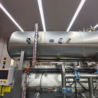 Nouvelle machine de pasteurisation automatique à immersion pour bouteilles de lait et de yaourt, en acier inoxydable 304, pour la transformation laitière