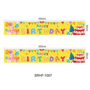 Fournitures de décoration de fête, fournitures de fond de scène, décorations de fête, bannières, photos Joyeux <span class=keywords><strong>Anniversaire</strong></span> - Product Image 6