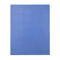 Pads thermiques en silicone 100x100mm, épaisseur 0,5-2mm, conductivité thermique 6,0 W/mK, résistants aux hautes températures