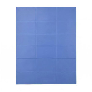 แผ่นระบายความร้อน 100x100 มม. 0.5 มม. 1 มม. 1.5 มม. 2 มม.  ประสิทธิภาพการนำความร้อนสูง 6.0 W/mK แผ่นซิลิโคนทนความร้อน - Product Image 5