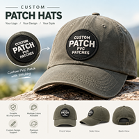 Patch PVC 3D personnalisé en relief, logo en caoutchouc souple pour vêtements streetwear, chapeaux et accessoires de mode
