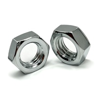 Fine Pitch Metric Hex Nut, Custom Thread Pitch Hex Fastening Nut for Precision Instrument Equipment Assembly