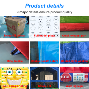 Castillo Inflable Comercial AOYU, Tobogán Gigante para Niños, Juguete <span class=keywords><strong>de</strong></span> Parque <span class=keywords><strong>Infantil</strong></span> para <span class=keywords><strong>Cumpleaños</strong></span>, Casa <span class=keywords><strong>de</strong></span> Brinco para Entretenimiento <span class=keywords><strong>Infantil</strong></span> - Product Image 4