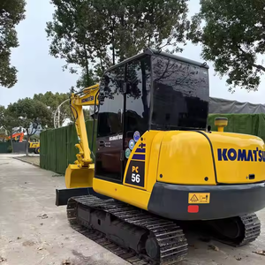 Composants d'origine utilisés Komatsu PC56 mini pelle sur chenilles tracteur 5 tonnes en bon état d'occasion à vendre mini-pelles - Product Image 3