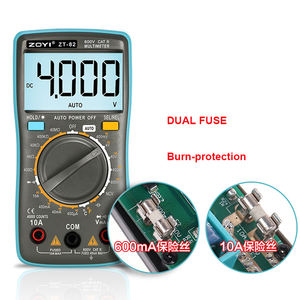 ZOYI ZT-82 Multímetro Digital 4000 Contagens Dual-Mode LCD Manual Auto Ranging Medição Eletrônica Instrumento Tester - Product Image 2