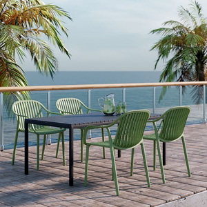 YOHO diseño moderno al por mayor colorido PP Silla de comedor apilable para uso en interiores y exteriores muebles para el hogar - Product Image 4