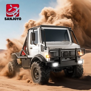 รถบังคับวิทยุ Mn333 RC Car Unimog U4000 ขนาด 1/18 ขับเคลื่อนสี่ล้อ สำหรับวิ่งออฟโรด ตัวถังโลหะ ล้อหน้าอัลลอยด์ ของเล่นรถบังคับวิทยุ รถปีนเขา ของขวัญ - Product Image 3